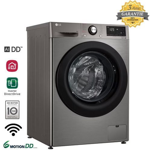 Machine À Laver- 9KG- 1400 Tours - 6 Motion Direct Drive  AI DD - Garantie 3 Ans