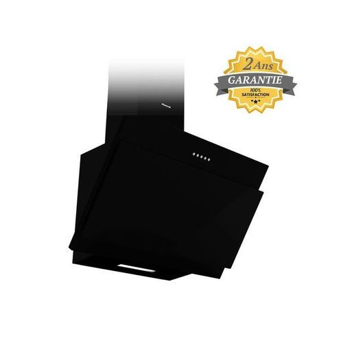 Hotte Aspirante Vitro Périmétrale - Noir - 60cm - F620B – Garantie: 2 Ans