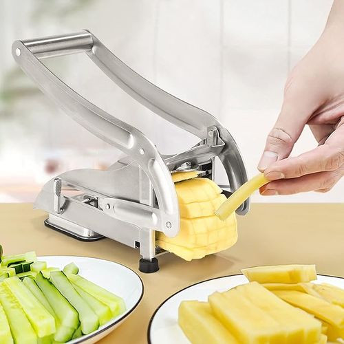 Coupe Frites en Acier Inoxydable Professionnel Trancheuse de Frites