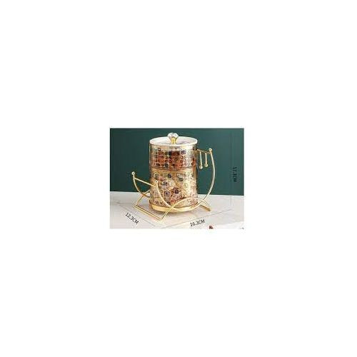 Service a Café De12 Pièces - Rose Doré - En porcelaine -SH136-28