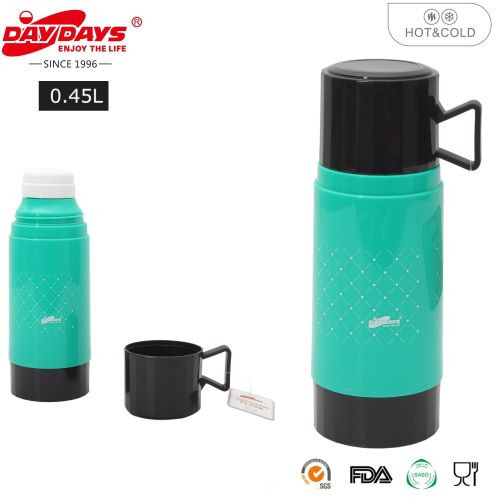 Thermos Haute Qualité- Chaud Et Froid 0.45L -SH57-1VERT
