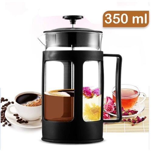 French Cafetière Presse -  Passoire à thé - Café - 350 ml - Verre
