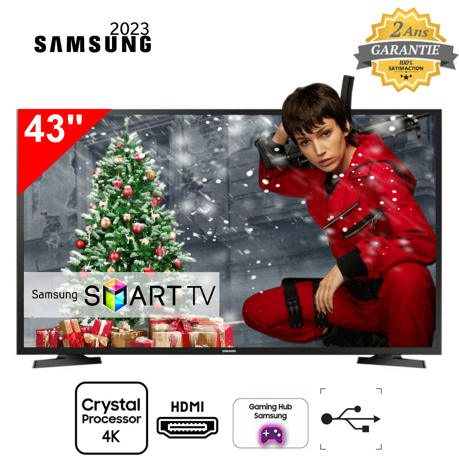 TV SAMSUNG 43'' Smart T5300 Full HD