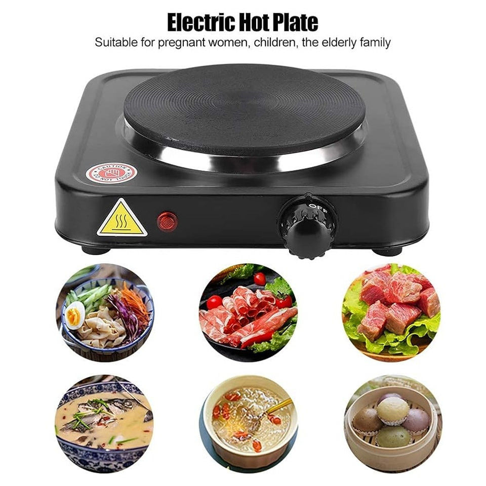 Plaque De Cuisson Electrique – Noir