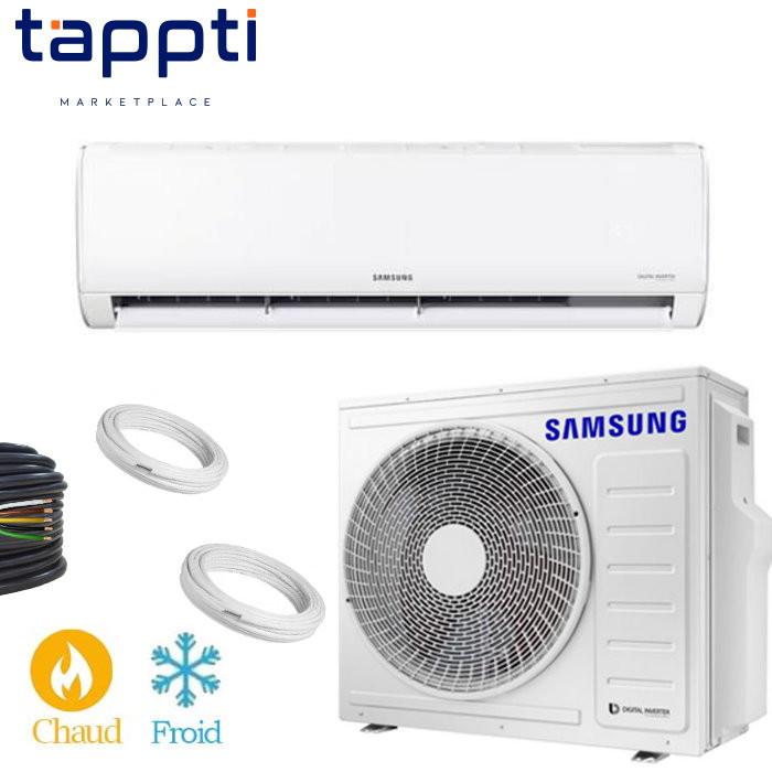 Climatiseur - 24000BTU INVERTER - Blanc - Garantie 3 ans