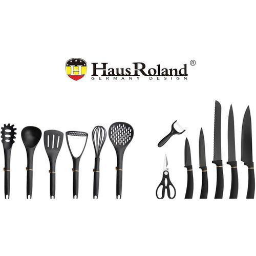 Ensemble 14 Pcs Couteaux En Acier Inoxydable & ustensiles de cuisine & supports