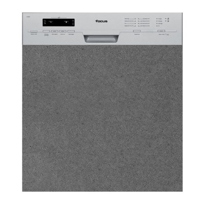Lave Vaisselle - Semi-Encastrable - Silver 12C - 8 PROG-F.502X