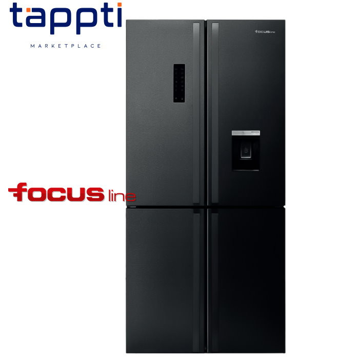 RÉFRIGÉRATEUR SIDE BY SIDE SMART.6400 - 4 PORTES-DARK INOX 2ANS GARANTIE