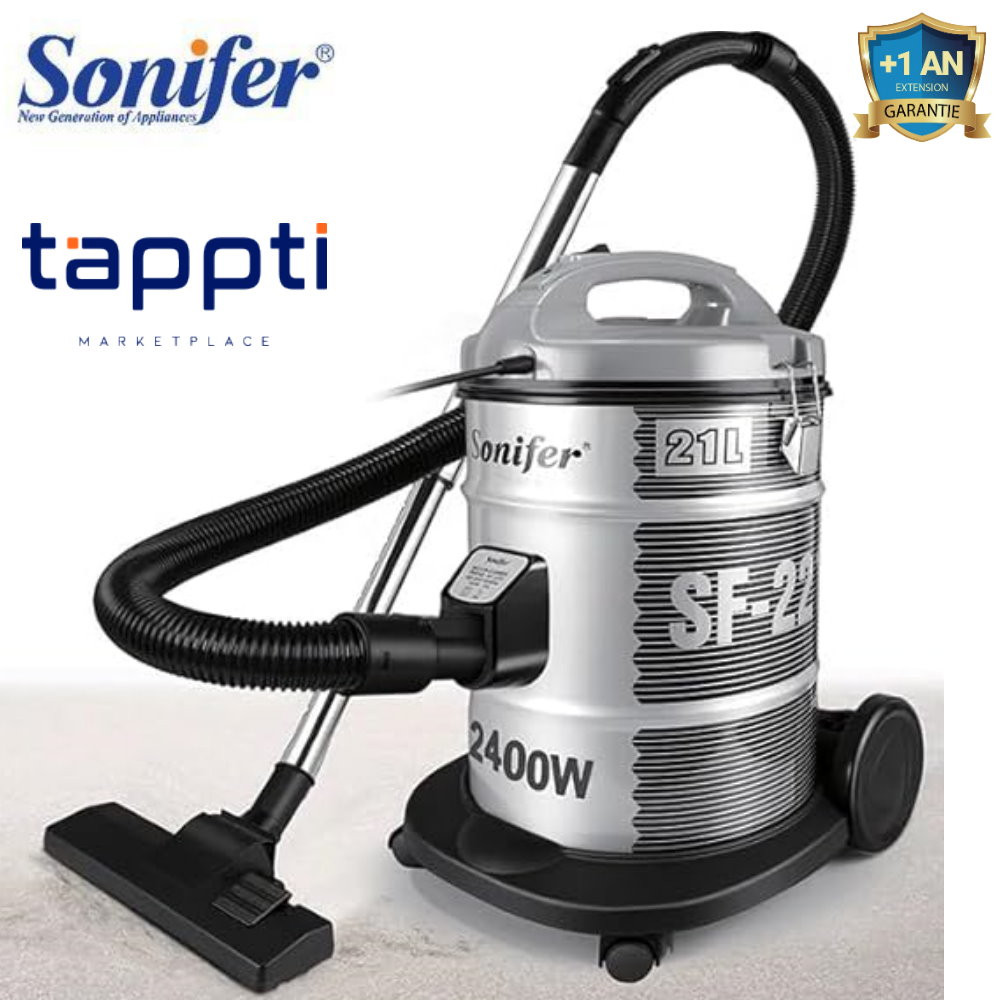 Aspirateur Haute Pression - 2100 W - SF-2211 - Gris Et Noir - Garantie 1 an