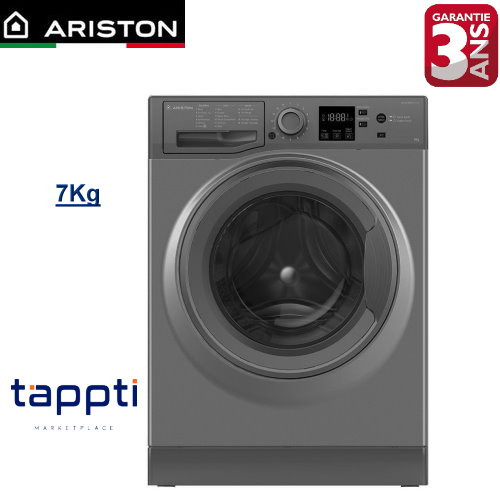 Machine à Laver Frontale NS723UGGEX 7 Kg Silver