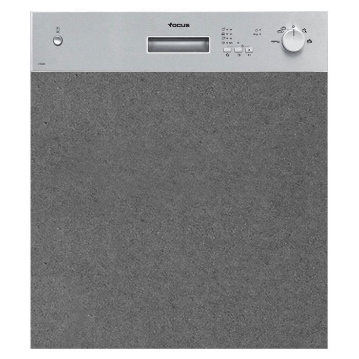 Lave Vaisselle -Semi-Encastrable Noir F500X 12COUV 4 PRO