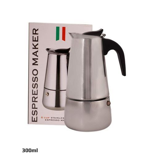 Cafetière italienne expresso inox 6 tasses