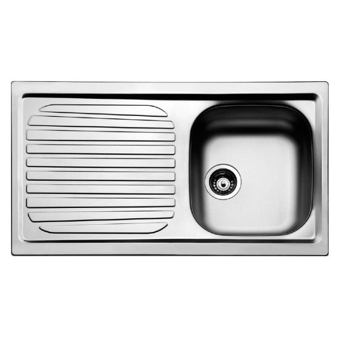 Évier De Cuisine Encastrable FOCUS Firenze 1 Bac + égouttoir - Inox Donner votre avis !