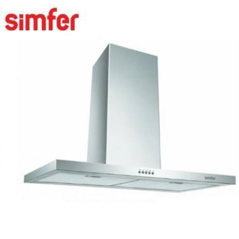 Hotte Pyramidale inox SIMFER 90 cm HA-8933SM