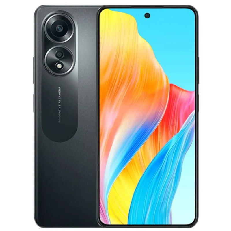 Smartphone Oppo A58 / 4G / Double SIM / 8 Go / 128 Go / Noir