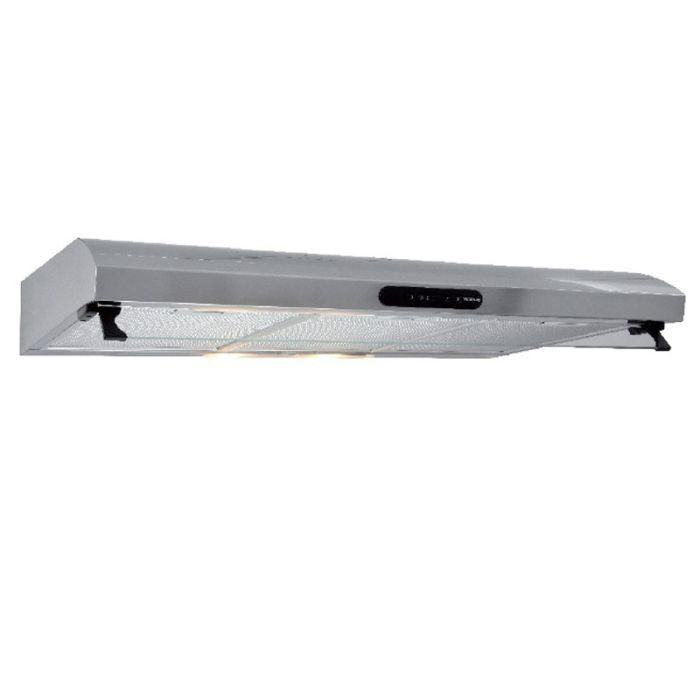 Hotte casquette - 90cm - Inox - F902X - 3 vitesses - 2 lampes - Garantie 2 ans