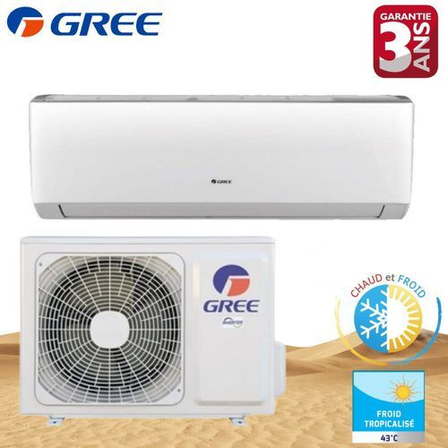 CLIMATISEUR 9000BTU INVERTER TROPICALISÉ -R410A - CHAUD & FROID