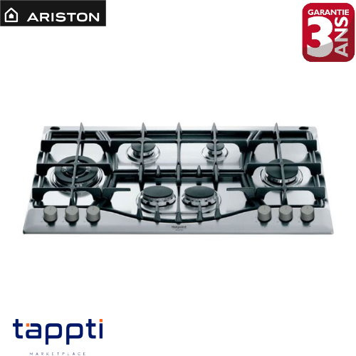 Plaque de Cuisson PHN961TS/IX/A 6 Feux 90 cm Inox
