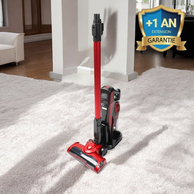Aspirateur  Professional  Sans Fil 3en1-120W - LVC 4020  Rouge- Garantie 1an