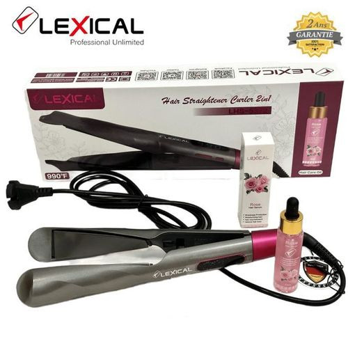 Fers à Lisser et a friser  2 en 1 - 65W - Gris