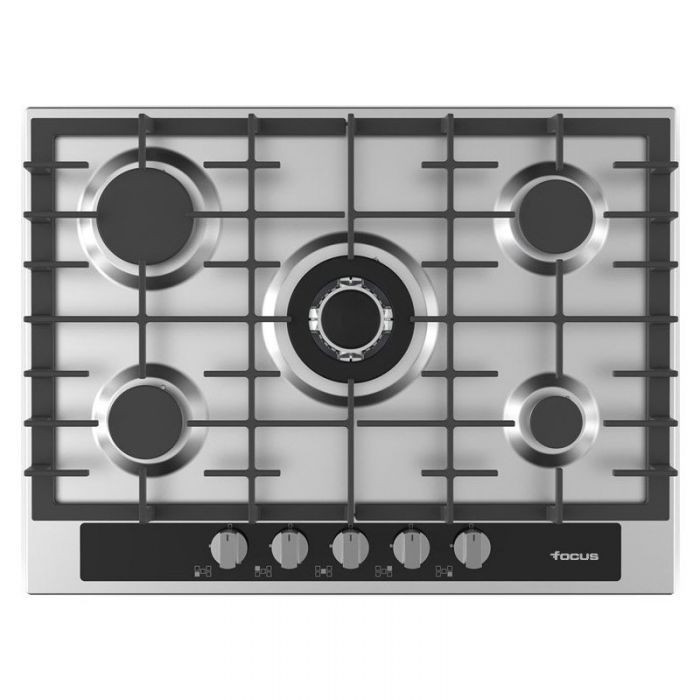 Plaque de cuisson a gaz focus fonte imoxf403x - Garantie 2 Ans