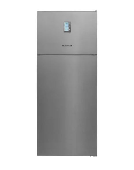 REFRIGERATEUR 2 PORTES TELEFUNKEN 524 LITRES  NO FROST INOX