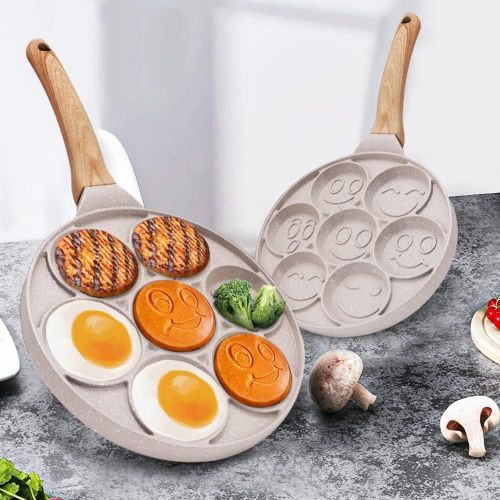 Poêle Granite à pancakes  - Crêpière Crêpe Smile Face Pancake