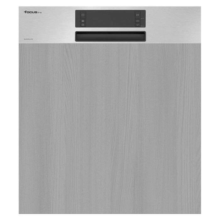 Lave  Vaisselle  Semi Encastrable QUADRA-1310 14 Couverts - NOIR