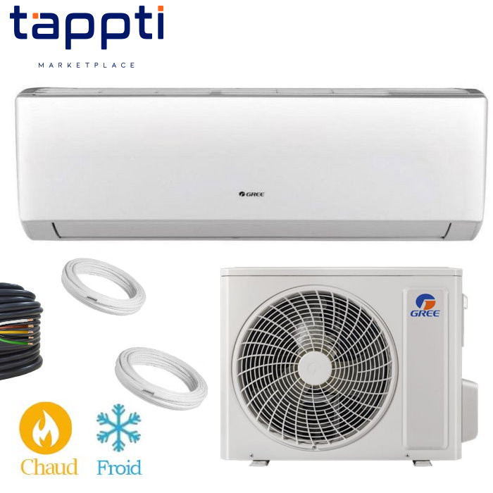 CLIMATISEUR TROPICALISÉ 24000 BTU CHAUD - FROID - GARANTIE 3 ANS