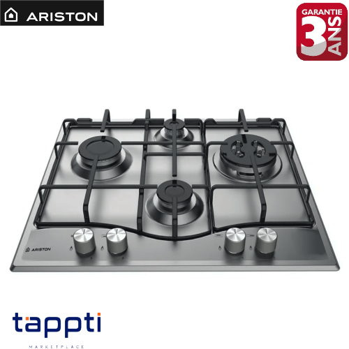 Plaque de Cuisson PCN641T/IX/A 4 Feux 60 cm Inox