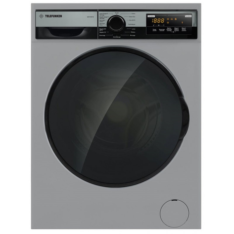 MACHINE LAVANTE SECHANTE (9kg/6kg) TELEFUNKEN SILVER WD1461S
