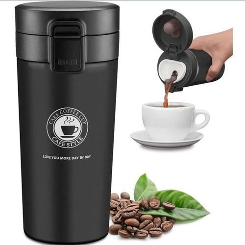 Thermos Mug Isotherme - Acier Inoxydable - Boisson Chaude et Froide 450 ml
