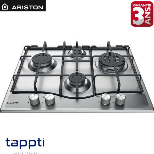 Plaque de Cuisson PCN642IX/A 4 Feux 60 cm Inox