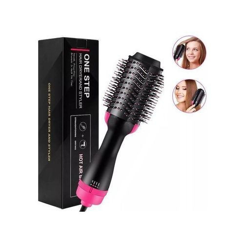 Brosse Cheveux Soufflante à Air Chaud Multifonctionnels - 3 niveaux - Rotatif 360°- 1200w